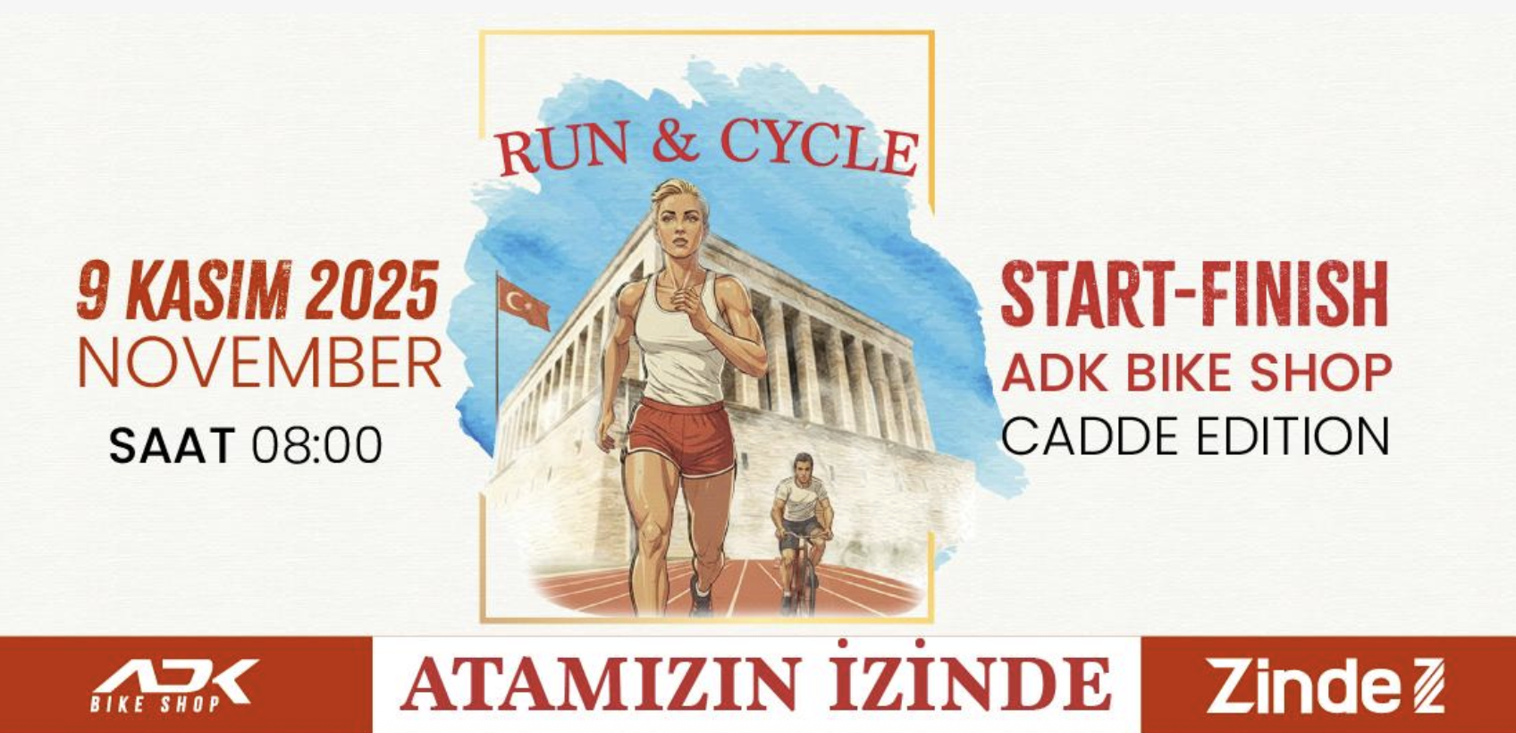 Run&Cycle: Atamızın İzinde